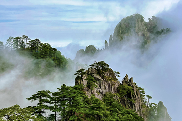 《黄山仙境》