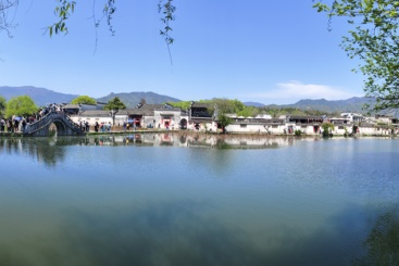宏村一景