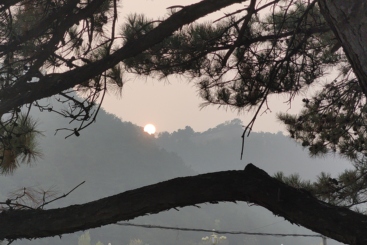 日落西山