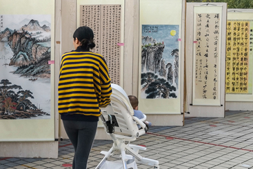 《观  展》