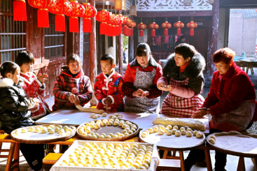 做馒头迎新年