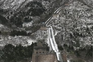 《如画般的居庸关长城》