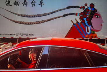 流动舞台车