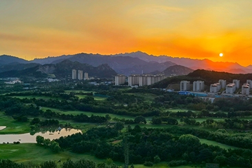 崂山日出