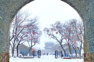 瑞雪洒古城