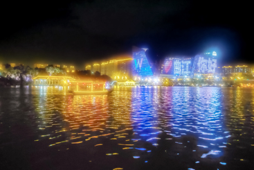 曲江夜景