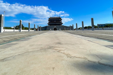 永定门之路宽又宽