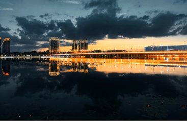 雨后长龙