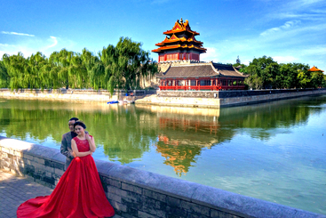 《故宫角楼婚纱照》