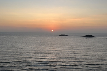 夏日朝阳