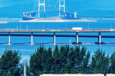 蓝天碧海画通道