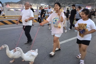 《赶大鹅》