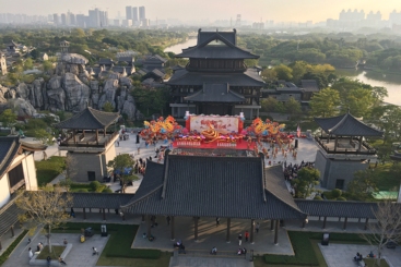 冬季“村晚”正在录制中