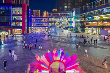 《星光大道的夜景》