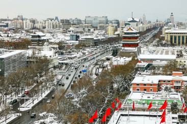 雪霁正阳门
