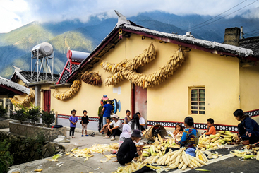 《彝寨人家》