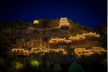 山寨夜景
