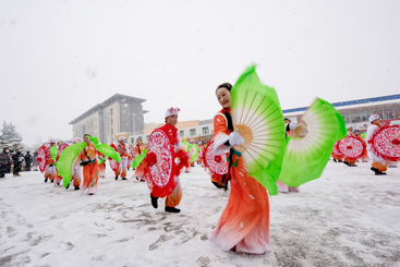雪地醉舞大秧歌