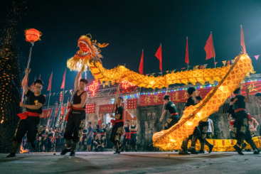 中秋夜 金龙舞韵  
