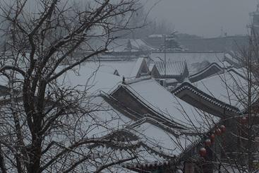 《古城瑞雪》陈庆勃 157****8478    拍摄地：秦皇岛市山海关 2025年1月26日