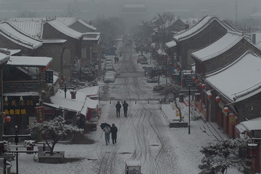 《山海关瑞雪》陈庆勃 157****8478    拍摄地：秦皇岛市山海关 2025年1月26日