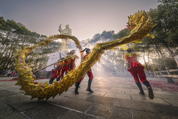 “龙飞凤舞”