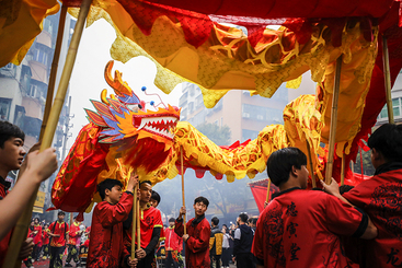 龙舞闹元宵