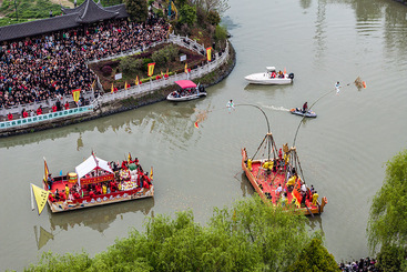 非遗双庙渚蚕花水会
