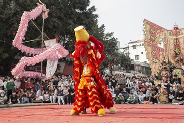 醉狮贺春