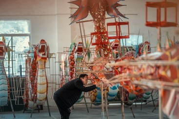 毫厘匠心祭火龙