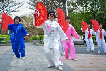 《太极功夫扇》