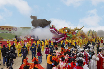 《民俗盛景：长龙腾飞》 