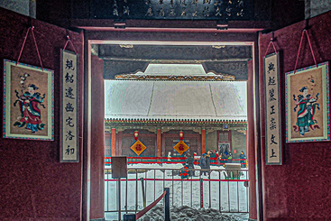 【门神护宅院】