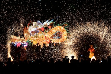 《祥龙闹节》--2024、10、11摄于浙江缙云乡村