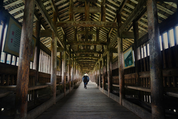 中国传统木结构建筑营造技艺-茶马古道风雨桥