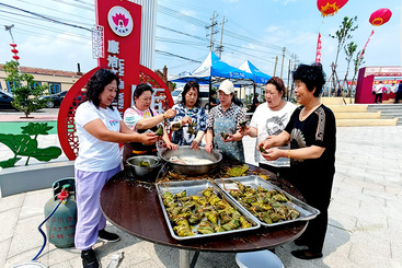 包粽子