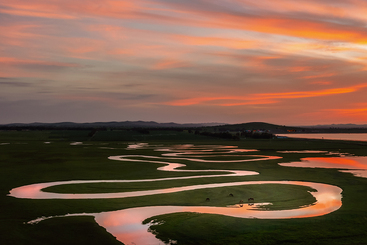 滦河夕照