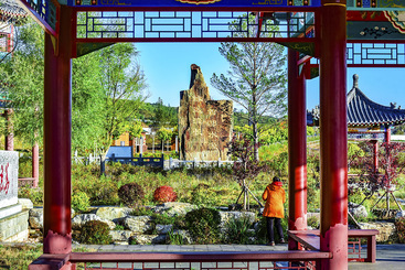 秀美如画的白河源景区