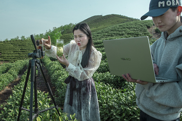 《茶山直播助卖》