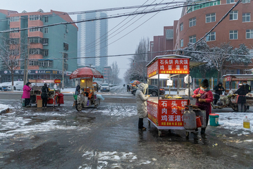 流动早餐车