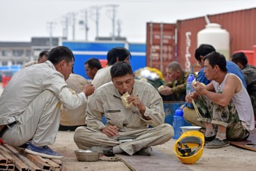 工地午餐