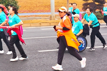 马拉松路上