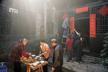 小院年味