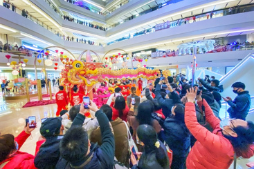 《舞龙舞狮采青祈福》