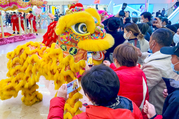 《舞龙舞狮采青祈福》