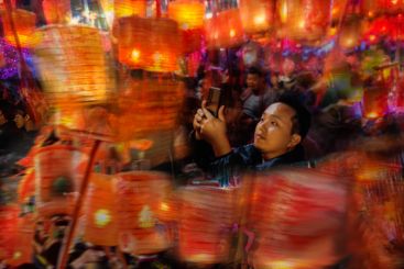 贺灯迎新-灯的海洋