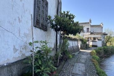 徽派建筑的光感