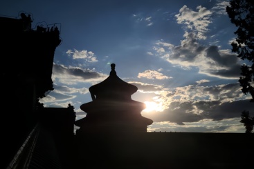 日落天坛