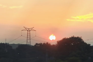 日落