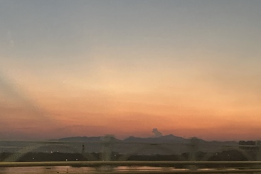 晚霞